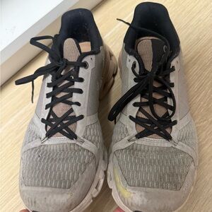 Women's Athletic Shoes in Gray and Black